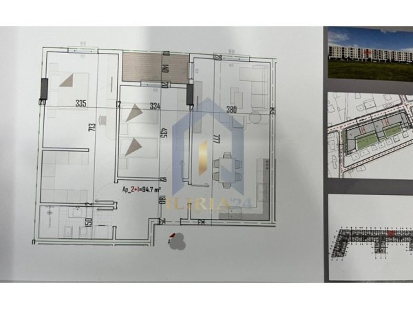 Tirane, shes apartament 2+1+Ballkon , 111 m² 83.452 € 
