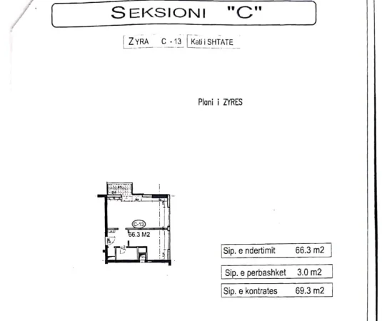 Tirane, jepet me qera zyre Kati 9, 219 m² 3.300 € (Bllok)