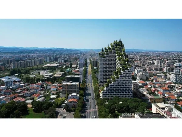 Tirane, shes apartament 1+1+Ballkon Kati 16, 76 m² 175.927 € (Lion Park Zogu i ZI)