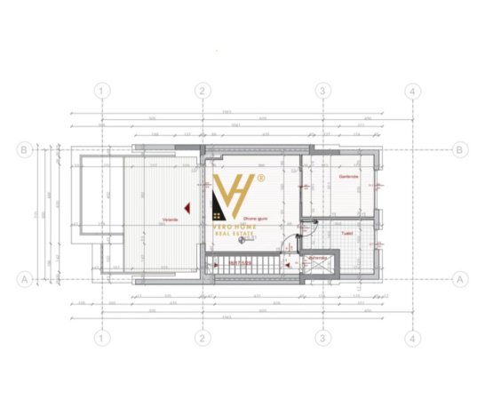 Tirane, shitet Vile 3 Katshe Kati 0, 260 m² 780.000 € (TEG)