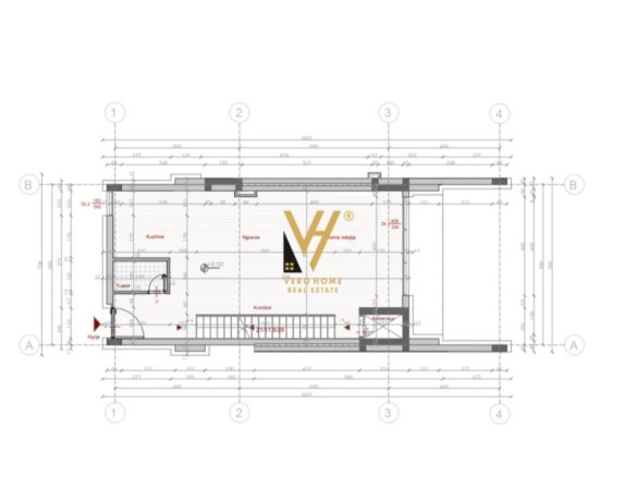 Tirane, shitet Vile 3 Katshe Kati 0, 260 m² 780.000 € (TEG)