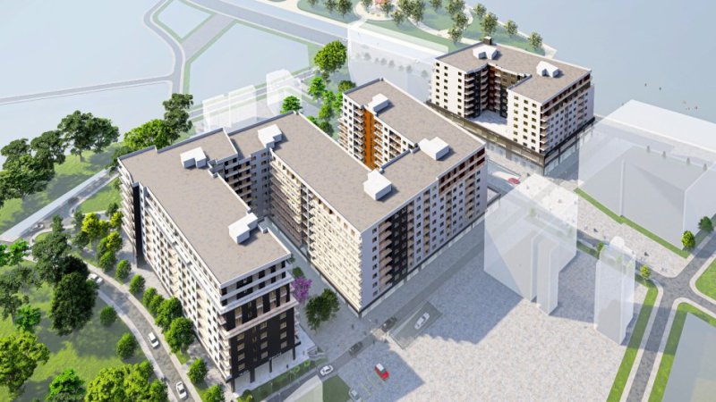 Tirane, shitet apartament 1+1+Ballkon Kati 4, 73 m² 80.300 € (Paskuqan)