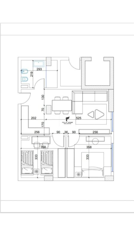 Tirane, shitet apartament 2+1+Ballkon Kati 5, 83 m² 114.000 € (PASKUQAN)