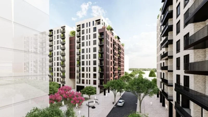 Tirane, shitet apartament 2+1 Kati 8, 122 m² 195.000 € (Laprake, Aura Complex)