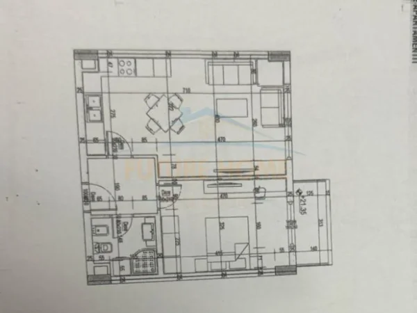 Tirane, shitet apartament 1+1+Ballkon Kati 6, 71 m² 96.600 € (Unaza e Re, Urban Gate)