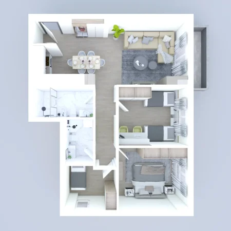 Tirane, shes apartament 2+1 Kati 7, 110 m² (Kamëz)