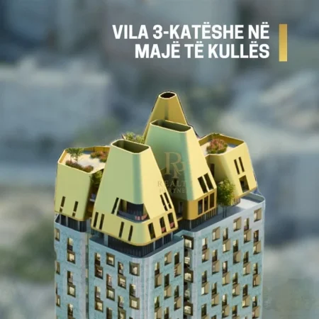 Tirane, shitet apartament 1+1+Ballkon Kati 10, 75 m² 225.900 € (Qender)