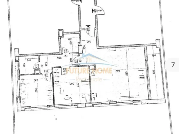 Tirane, shitet apartament 2+1 Kati 5, 112 m² 202.000 € 