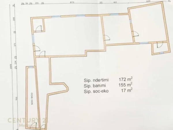 Tirane, jap me qera ambjent biznesi , 546 m² 864.000 € (Laprakë)