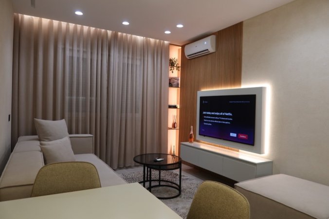 Tirane, shitet apartament 1+1+Ballkon Kati 1, 63 m² 194.000 € (RRUGA E DURRESIT)