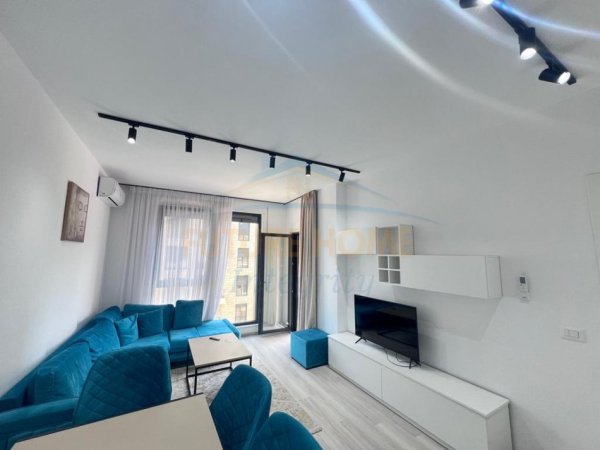 Tirane, jepet me qera apartament 1+1 Kati 4, 64 m² 600 € (Rezidencën Erli)