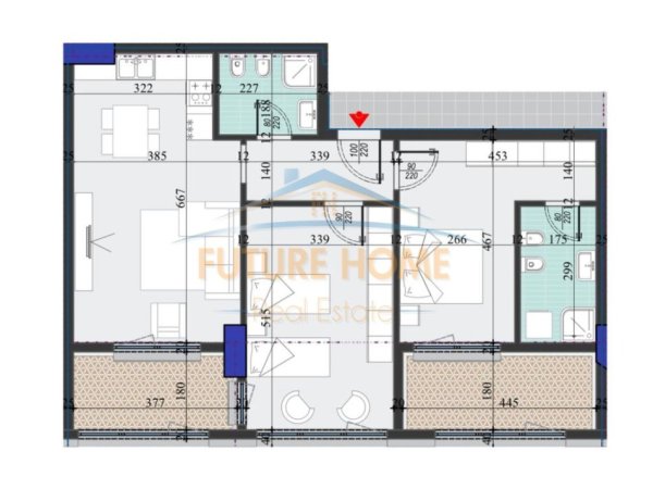Tirane, shitet apartament 2+1+Ballkon Kati 3, 122 m² 213.500 € (DRITAN HOXHA)
