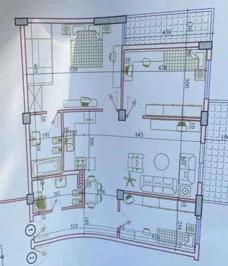 Tirane, shes apartament 3+1 Kati 2, 130 m² 247.000 € (selite e vjeter)