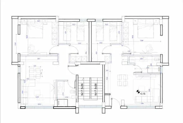 Tirane, shes apartament 2+1 Kati 2, 90 m² 93.000 € (paskuqan)