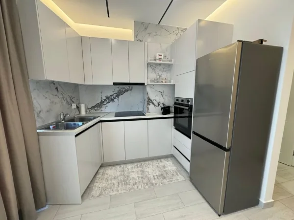 Tirane, jepet me qera apartament 1+1+Ballkon Kati 9, 65 m² 650 € (River Residence, Reuga Nexho Konomi)