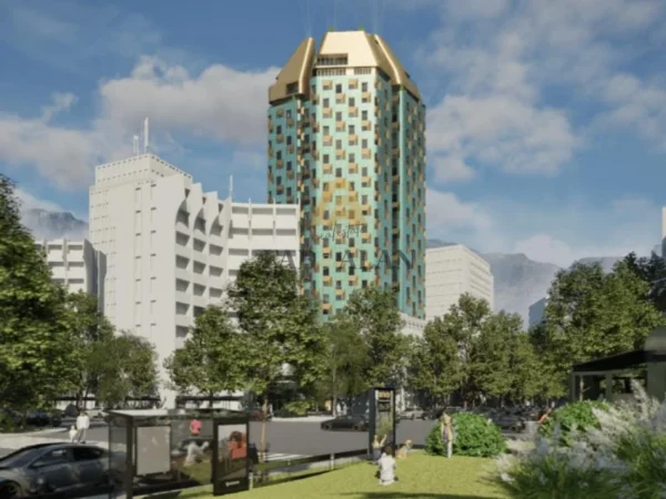 Tirane, shitet apartament 1+1 Kati 14, 75 m² 271.000 € (Pazari i Ri)