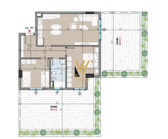 Tirane, shitet apartament 2+1+Ballkon Kati 1, 174 m² 129.000 € (QTU)
