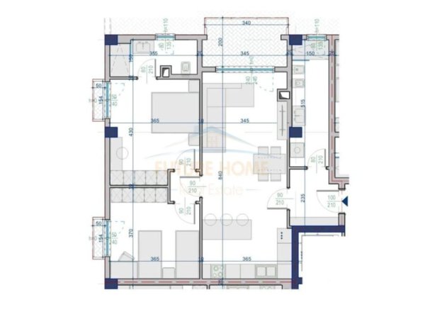 Tirane, shitet apartament 2+1 Kati 6, 110 m² 121.825 € (PASKUQAN)
