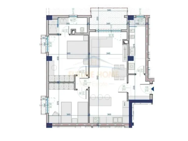 Tirane, shitet apartament 2+1 Kati 6, 110 m² 121.825 € (PASKUQAN)