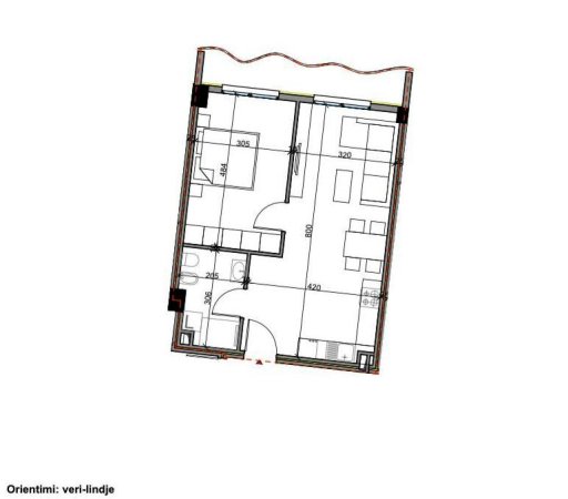 Tirane, shitet apartament 1+1+Ballkon Kati 3, 74 m² 77.500 € (Paskuqan)