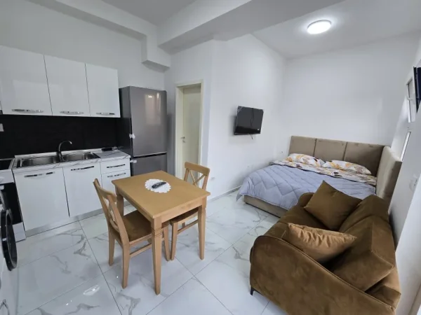 Tirane, jepet me qera apartament 1+1 Kati 0, 24 m² 280 € (Ali Demi)