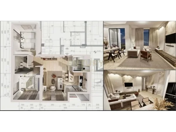 Tirane, shes apartament 2+1+Aneks+Ballkon Kati 2, 110 m² 190.000 € 