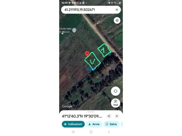 Durres, shitet truall ne bregdet , 1.000 m² (Karpen Durres)