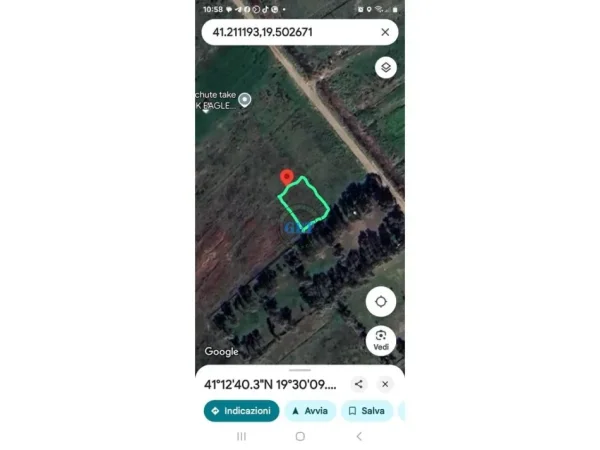 Durres, shitet truall ne bregdet , 1.000 m² (Karpen Durres)