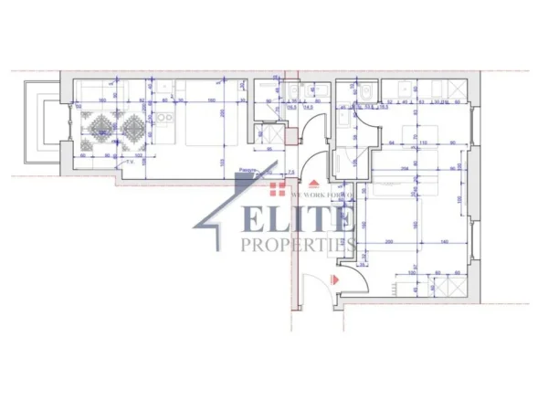 Tirane, shitet apartament Kati 5, 74 m² 225.000 € (Shallvaret)
