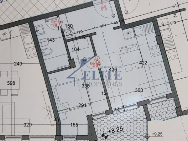 Tirane, shitet apartament 2+1+Ballkon Kati 2, 63 m² 126.000 € (Rruga e Dibres)