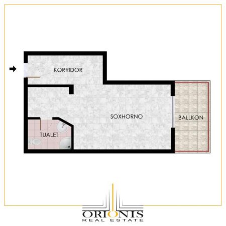 Durres, shitet garsonier Kati 5, 46 m² 30.000 Euro (Plazhi "Iliria")