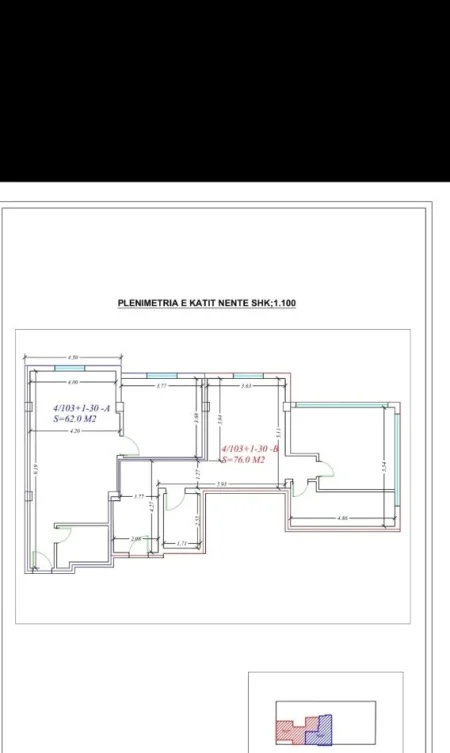 Durres, shitet apartament 2+1+Aneks+Ballkon Kati 9, 84 m² 109.000 € (Markata)