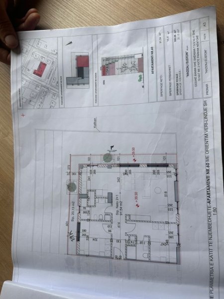 Tirane, shitet apartament 2+1 Kati 12, 105 m² 177.000 € (LAPRAKE)