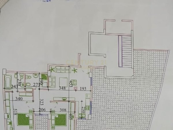 Tirane, shitet apartament 2+1+Ballkon Kati 9, 110 m² 170.000 € (Astir)