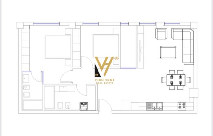 Tirane, shitet apartament 2+1+Ballkon Kati 1, 110 m² 270.000 € (LIQENI I THATE)
