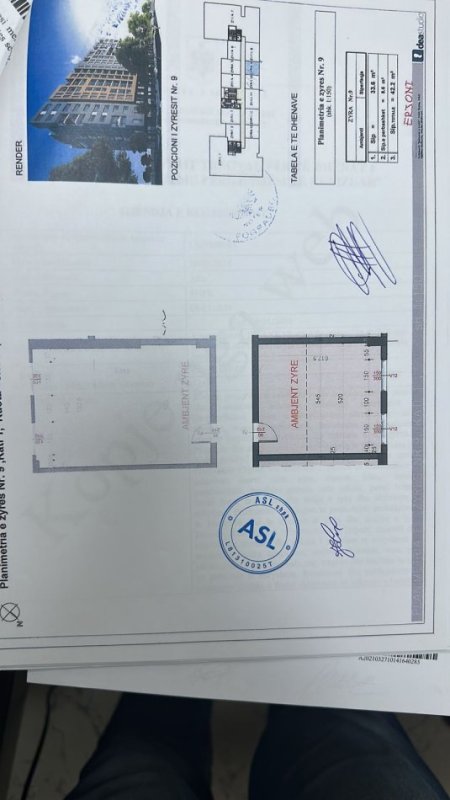 Tirane, shitet garsonier 1+1 Kati 2, 42 m² 105.000 € (KONGRESI MANASTIRIT)