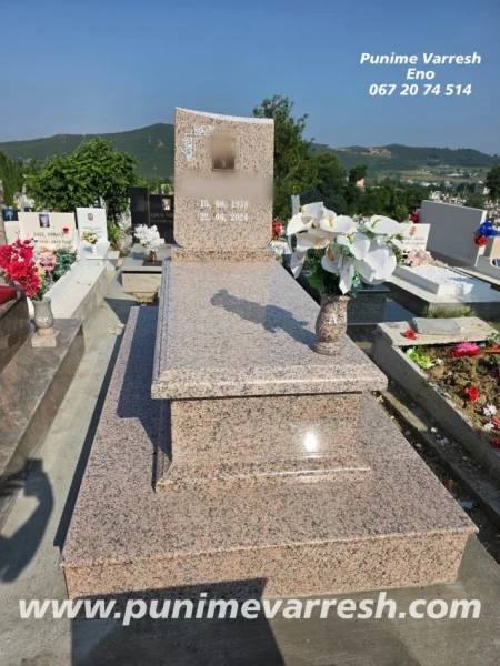 Tirane, ofroj Punime Varresh Tirane Me Granit Kaf - Montuar Ne Varrezat E Tufines