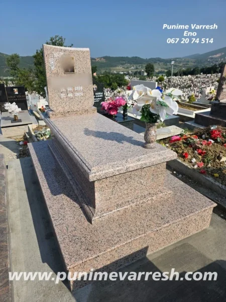 Tirane, ofroj Punime Varresh Tirane Me Granit Kaf - Montuar Ne Varrezat E Tufines
