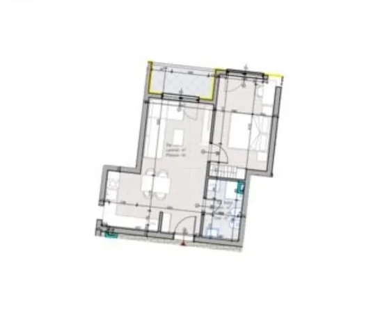 Tirane, shitet apartament 1+1+Aneks+Ballkon Kati 2, 66 m² 75.210 € (bulevardi i ri)