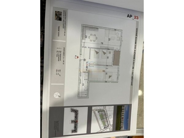 Tirane, shitet apartament 2+1 Kati 3, 105 m² 89.590 € 