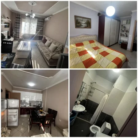 Tirane, jepet me qera apartament 1+1+Ballkon Kati 3, 60 m² 400 € (FRESKU)