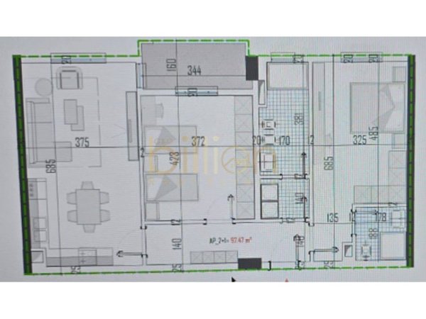 Tirane, shitet 2+1 , 109 m² (PASKUQAN) ID: Billion4247