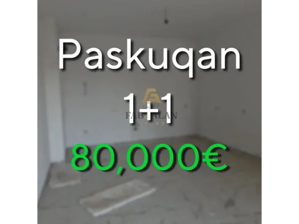 Tirane, shitet apartament 1+1 Kati 2, 73 m² 80.000 € (Paskuqan)