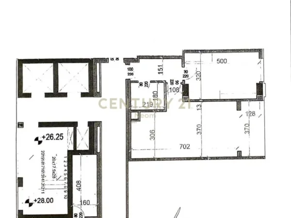 Tirane, shes apartament 1+1 , 75 m² 232.000 € (Square 21, Rruga e Kavajës)