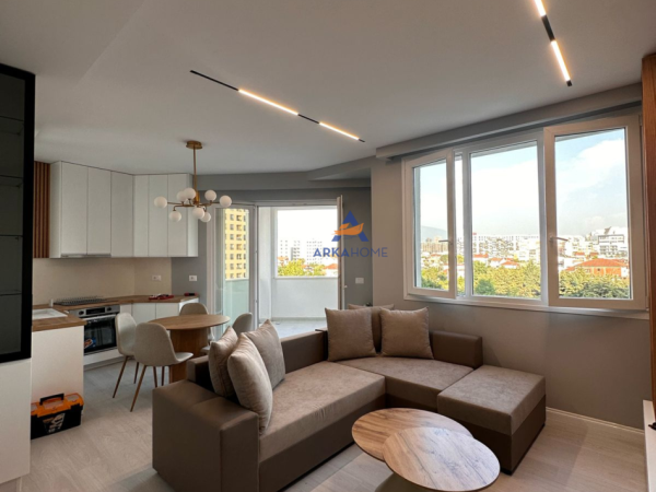 Tirane, jepet me qera apartament 1+1+Ballkon Kati 3, 70 m² 600 € (RIVER RESIDENCE ASTIR)