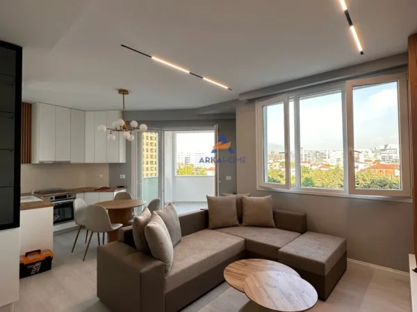 Tirane, jepet me qera apartament 1+1+Ballkon Kati 3, 70 m² 600 € (RIVER RESIDENCE ASTIR)