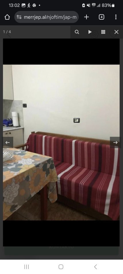 Tirane, jepet me qera Vile 1+1 Kati 2, 60 m² 350 € (Rruga durresit)