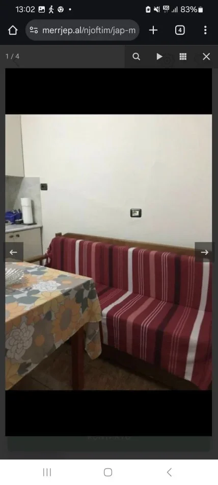 Tirane, jepet me qera Vile 1+1 Kati 2, 60 m² 350 € (Rruga durresit)