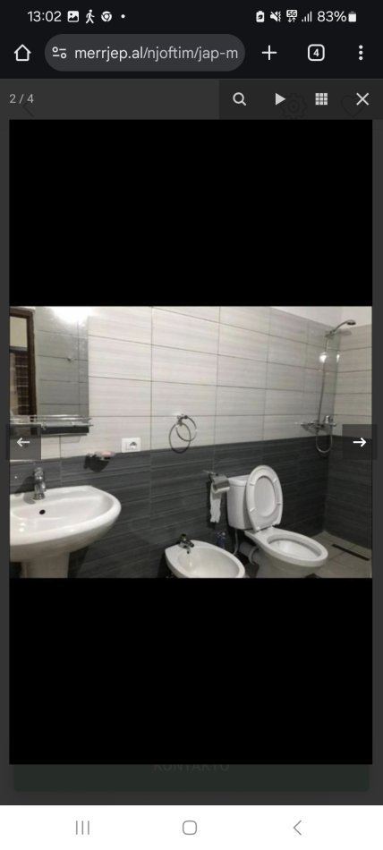 Tirane, jepet me qera Vile 1+1 Kati 2, 60 m² 350 € (Rruga durresit)