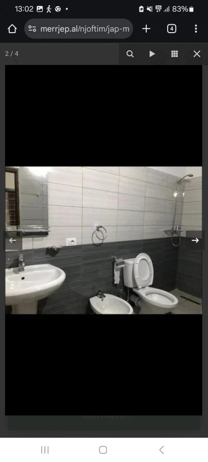 Tirane, jepet me qera Vile 1+1 Kati 2, 60 m² 350 € (Rruga durresit)